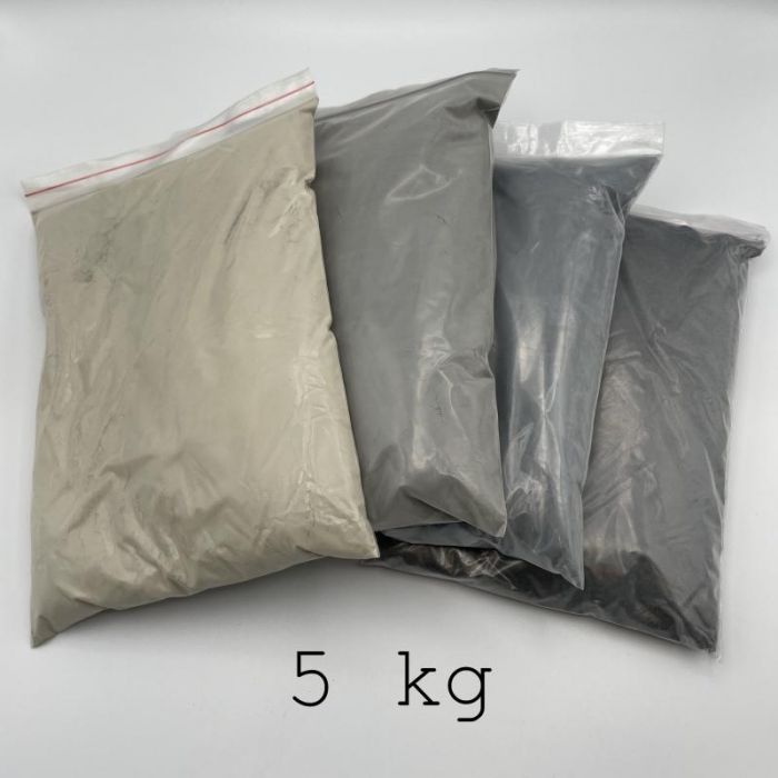 A relevant stock photo of 1500 grit silicon carbide powder in a typical setting.
