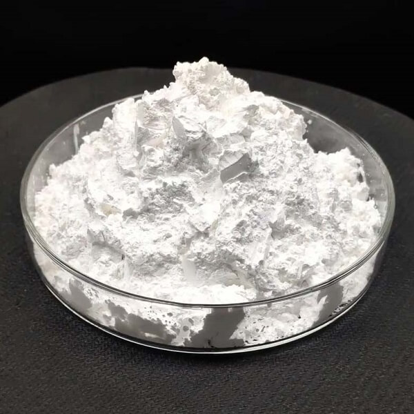 A relevant stock photo of 26.white fused alumina powder in a typical setting.