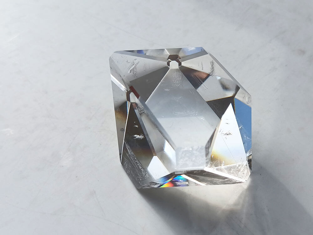 A relevant stock photo of alumina crystals in a typical setting.