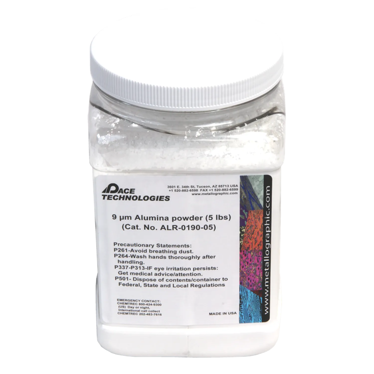 Illustrative example of alumina powder uses from Google Search
