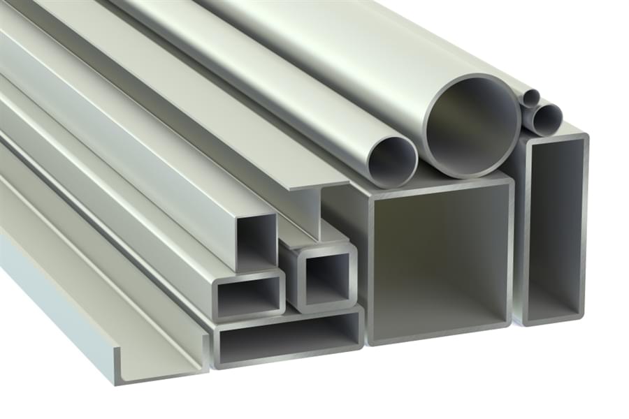 A relevant stock photo of aluminium chrome in a typical setting.