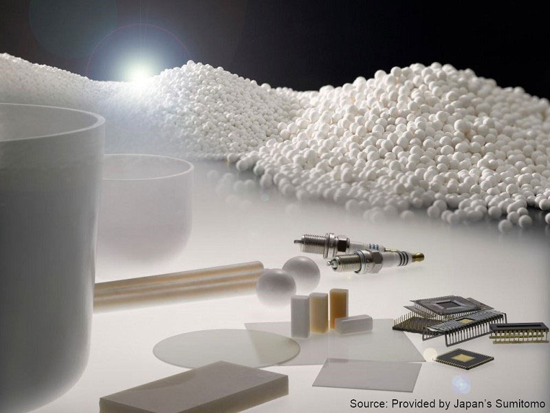 A relevant stock photo of aluminiumoxide in a typical setting.