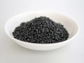 A relevant stock photo of brown fused alumina for refractory bricks in a typical setting.