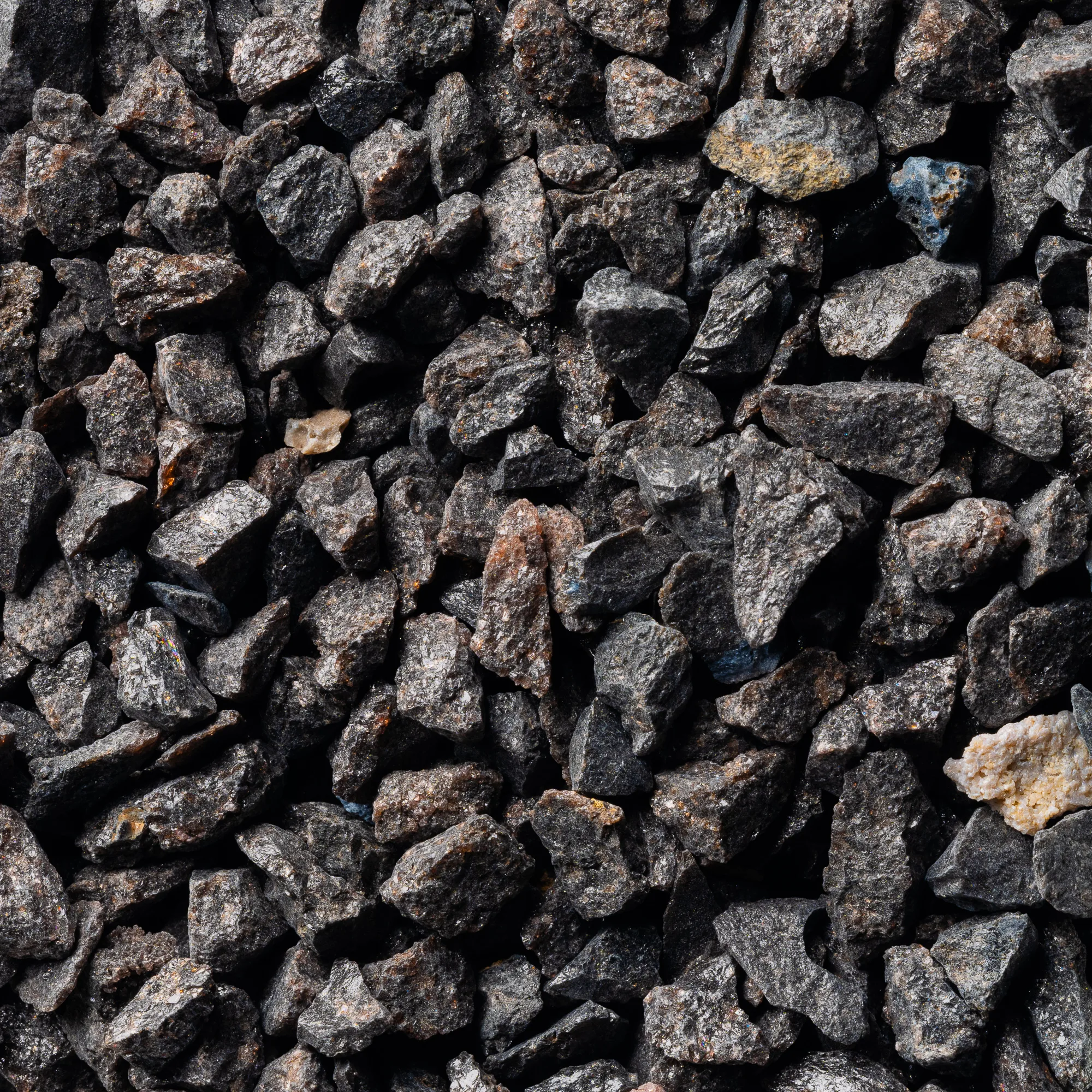 A relevant stock photo of brown fused alumina use in a typical setting.
