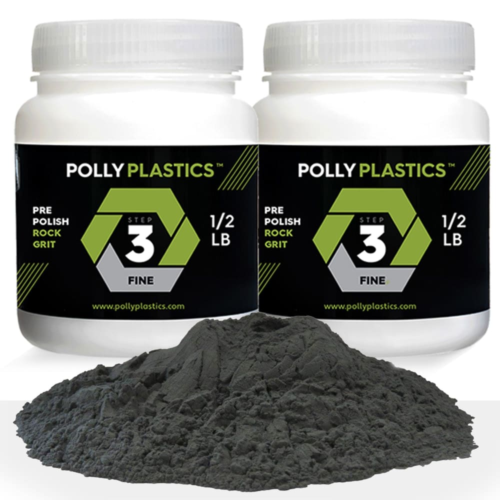 Illustrative example of bulk rock polishing grit from Google Search