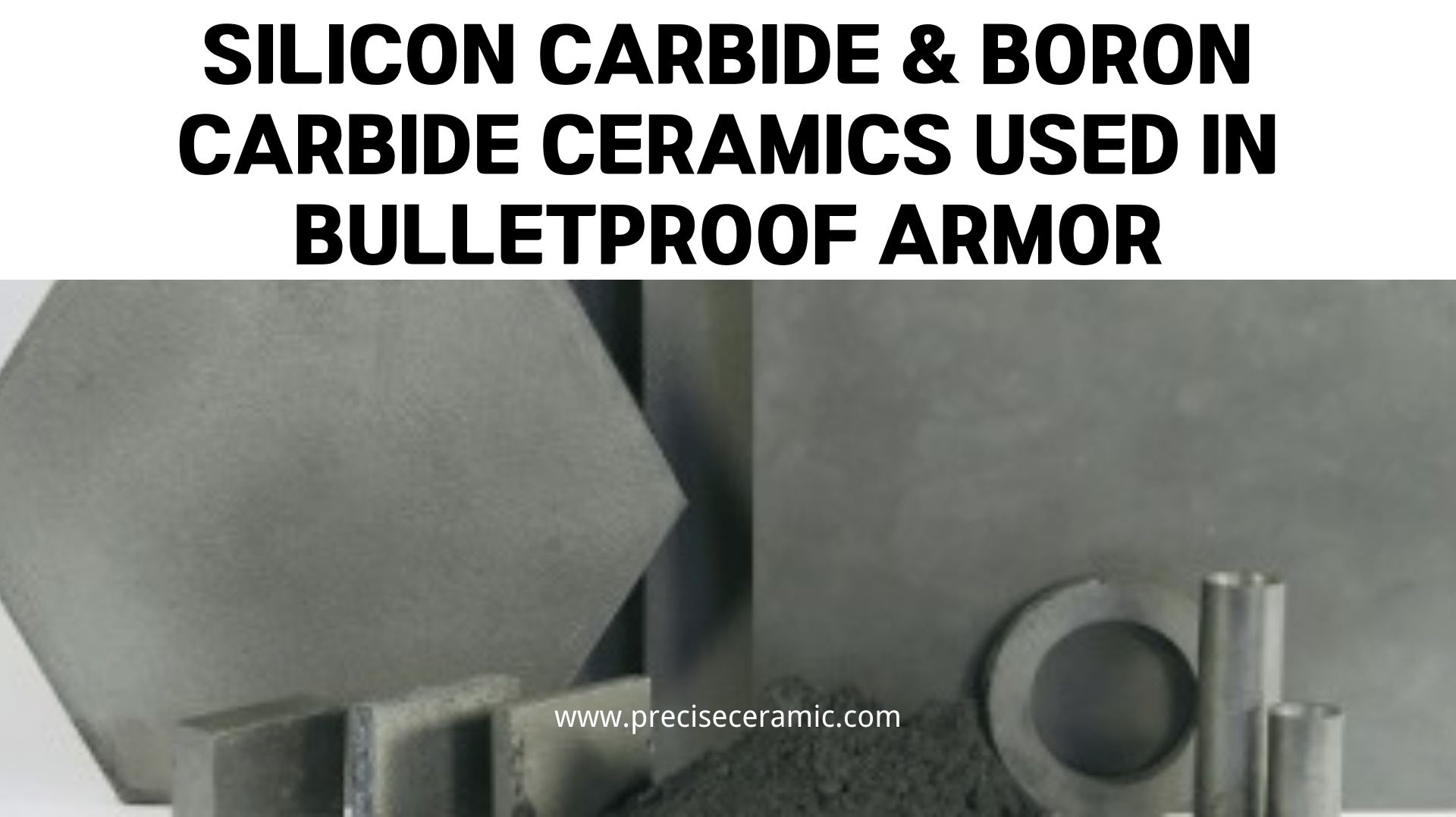 Illustrative example of bullet proof ceramic