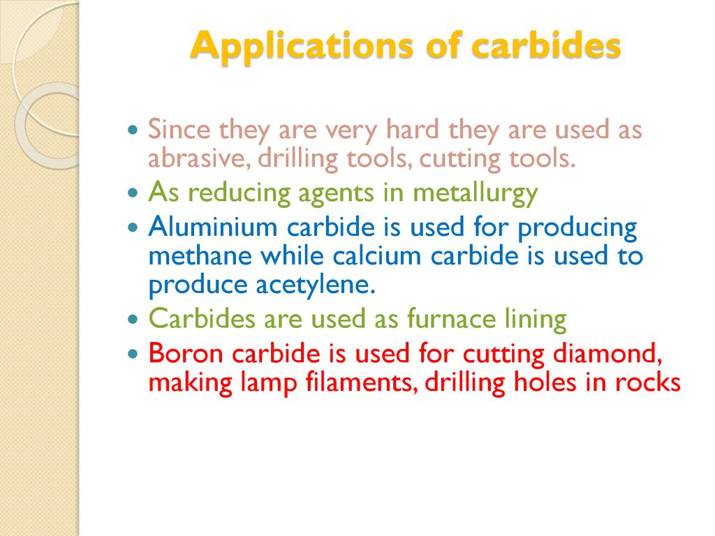 Illustrative example of carbide definition from Google Search
