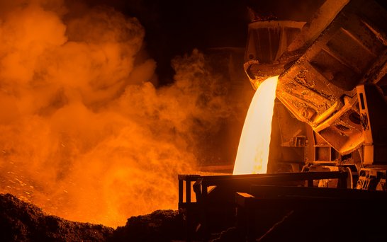 Illustrative example of carbide in steel