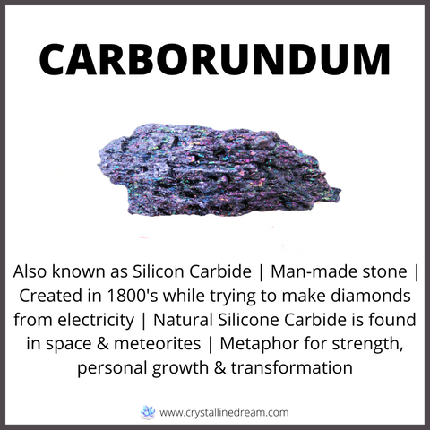 Illustrative example of carborundum crystals from Google Search