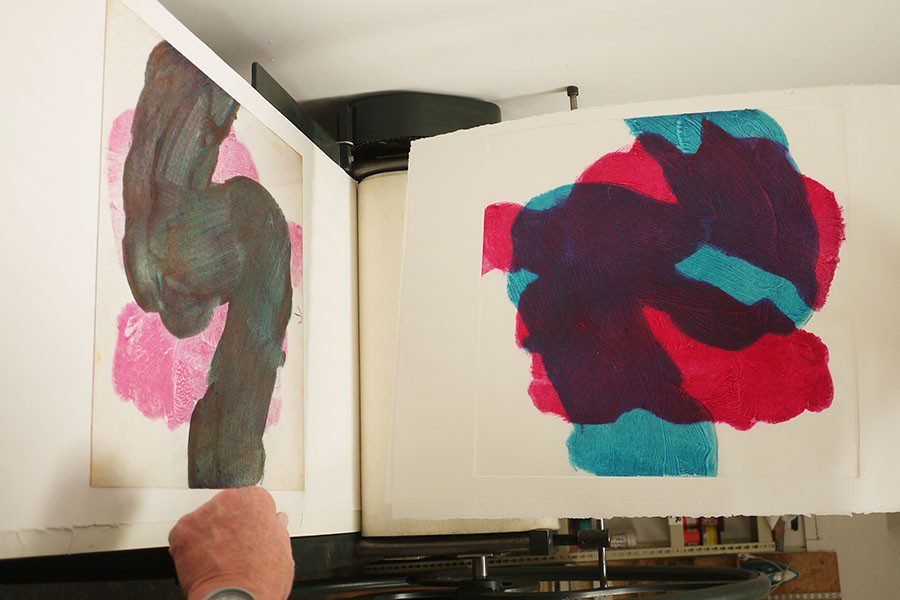 Illustrative example of carborundum printmaking from Google Search