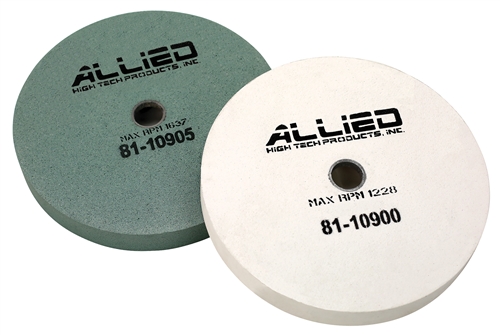 Illustrative example of carborundum stone for grinder from Google Search