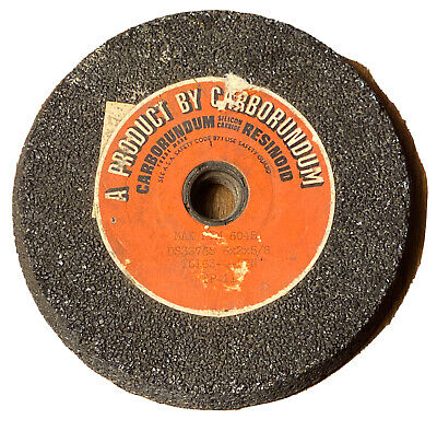 Illustrative example of carborundum stone for grinder from Google Search