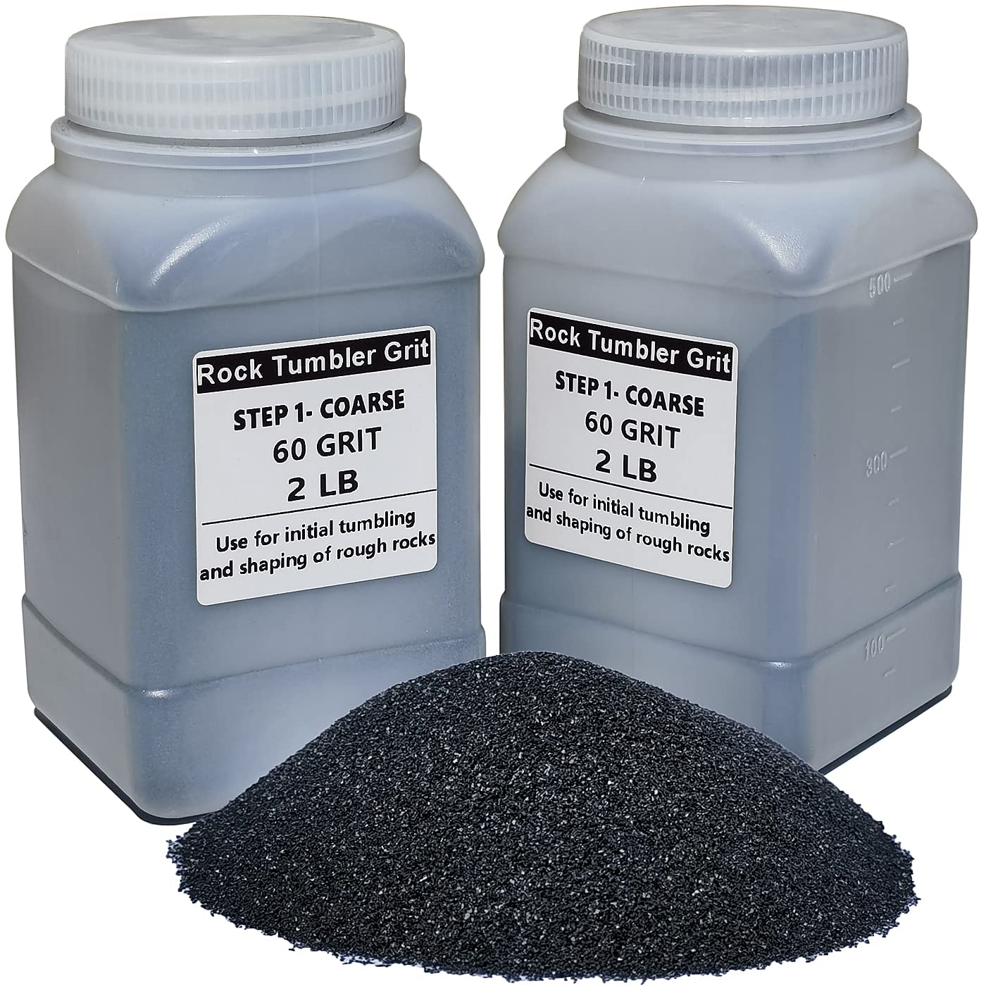 Illustrative example of coarse grit for rock tumbler from Google Search