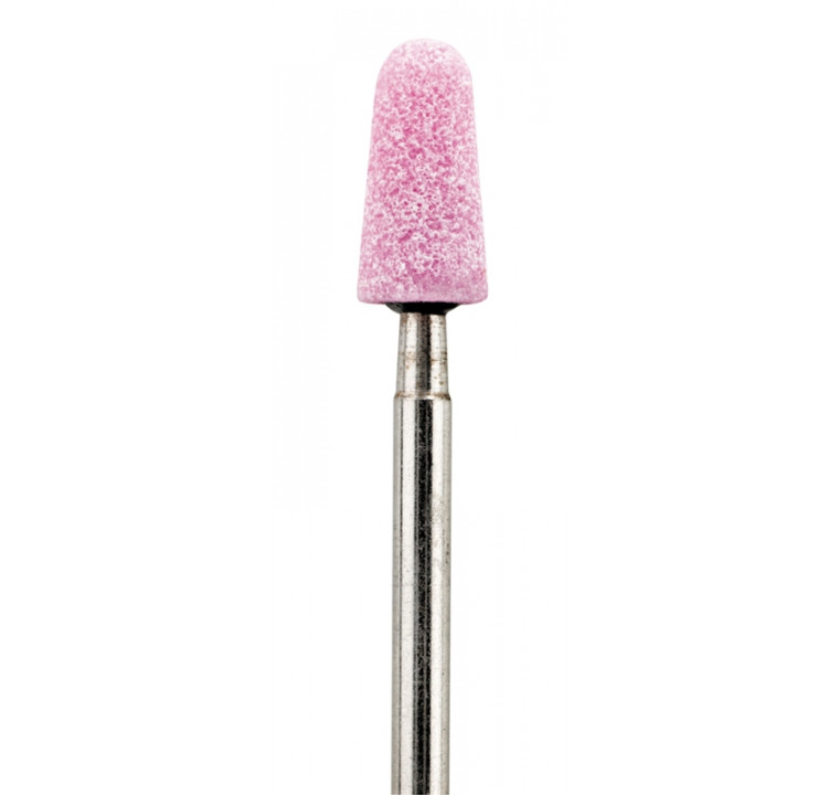 A relevant stock photo of corundum abrasives burs in a typical setting.