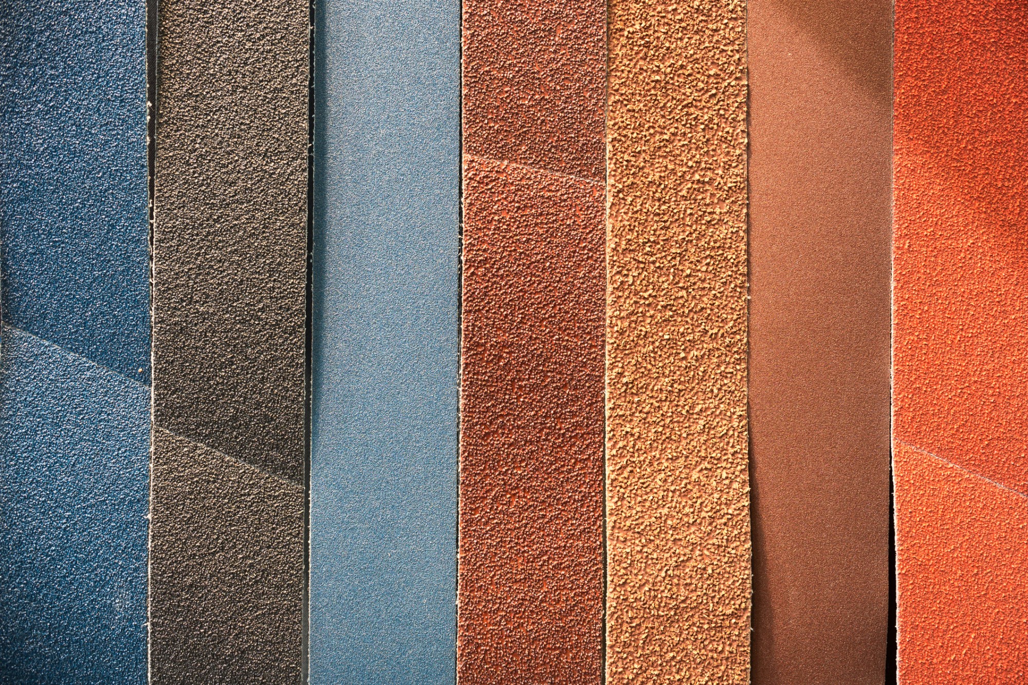 Illustrative example of different types of abrasive paper from Google Search