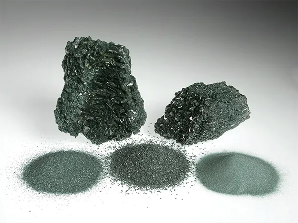 A relevant stock photo of green silicon in a typical setting.