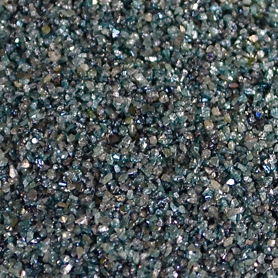 Illustrative example of green silicon carbide