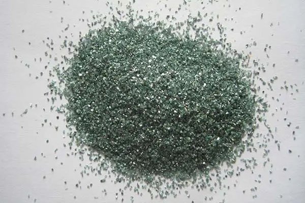 Illustrative example of green silicon carbide