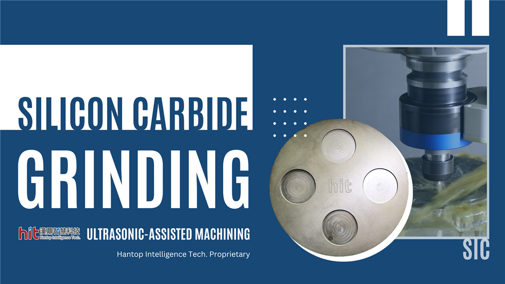 Illustrative example of grinding silicon
