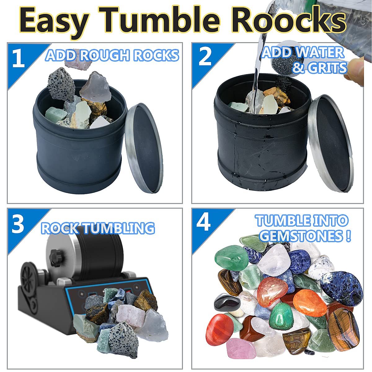 Illustrative example of grit for rock tumblers from Google Search
