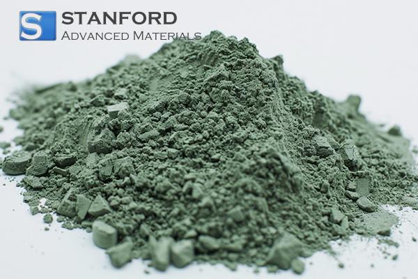 A relevant stock photo of high purity silicon carbide powder in a typical setting.