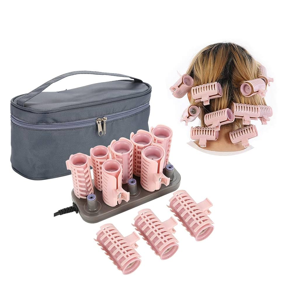 A relevant stock photo of high-temp rollers in a typical setting.
