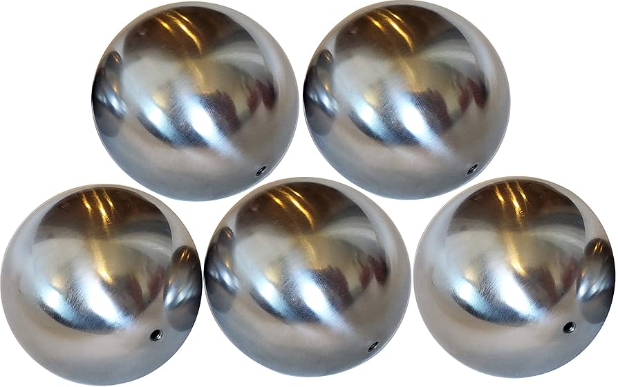 Illustrative example of hollow aluminium balls from Google Search