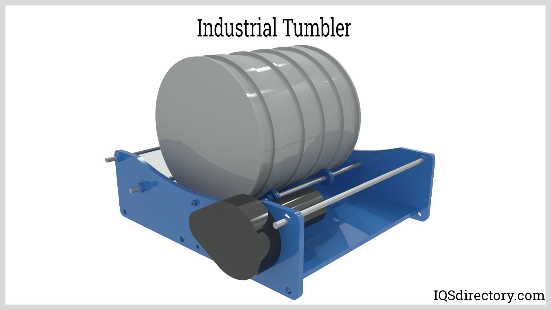 Illustrative example of industrial rock tumblers from Google Search