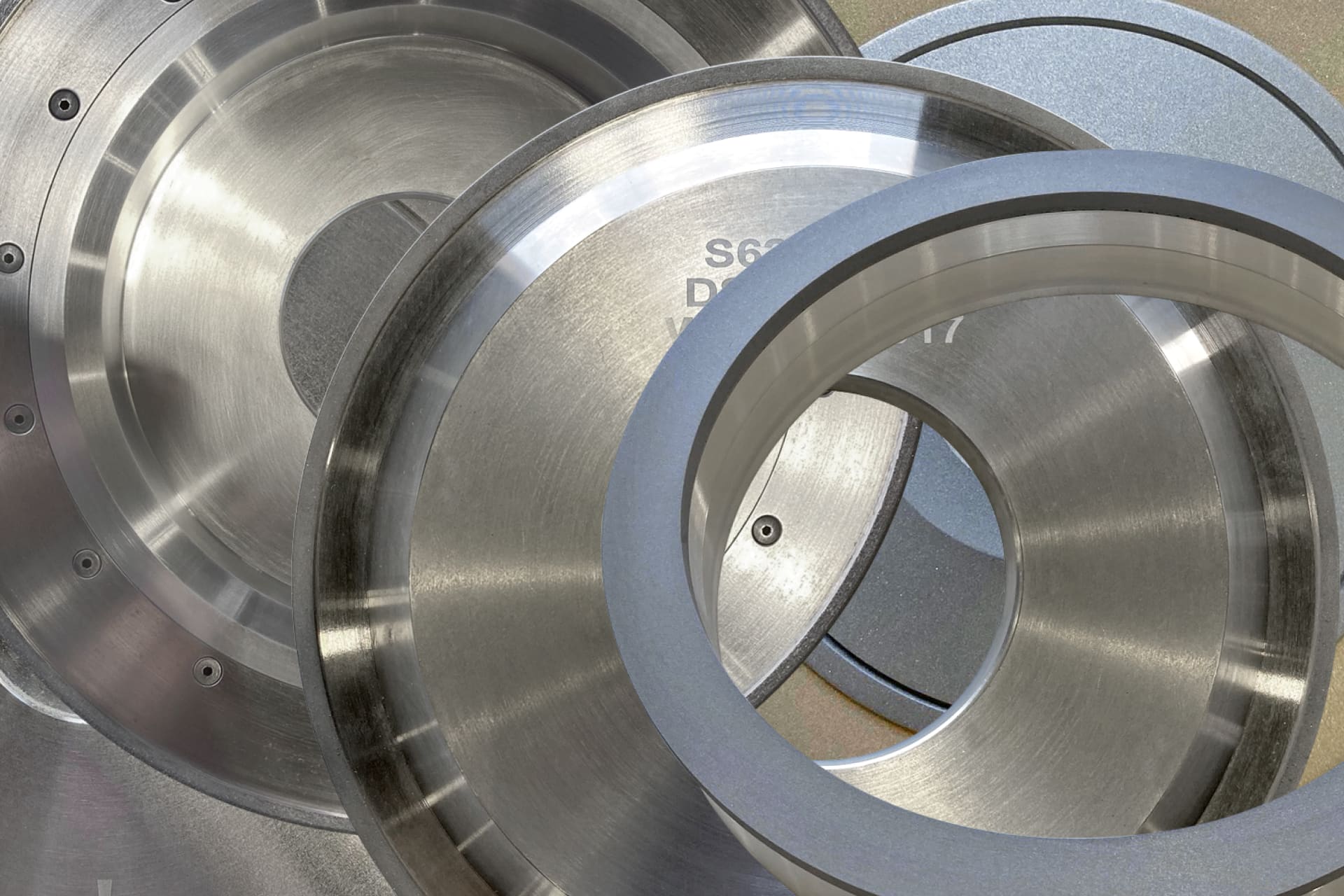 A relevant stock photo of metallic abrasives in a typical setting.