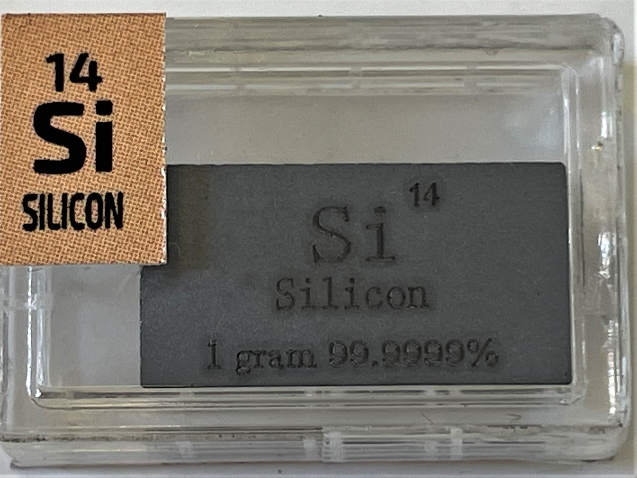 A relevant stock photo of price for silicon in a typical setting.