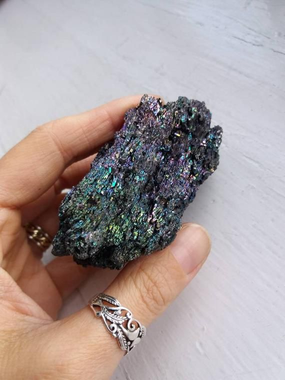 Illustrative example of rainbow carborundum from Google Search