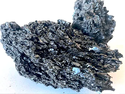 A relevant stock photo of raw silicon carbide in a typical setting.
