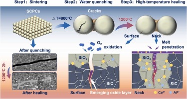 Illustrative example of reaction bonded silicon carbide from Google Search