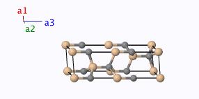 Illustrative example of sic crystal structure from Google Search