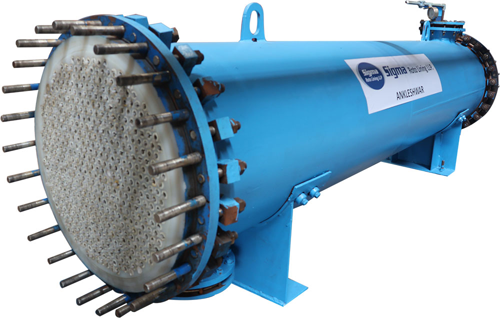 Illustrative example of sic heat exchanger from Google Search