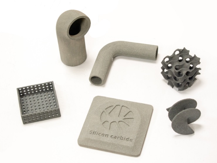 Illustrative example of silicon carbide 3d printing from Google Search