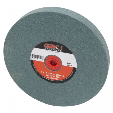 Illustrative example of silicon carbide abrasive wheel from Google Search