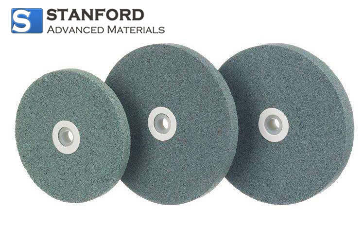 Illustrative example of silicon carbide abrasive wheel from Google Search