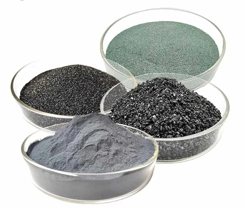 Illustrative example of silicon carbide abrasives