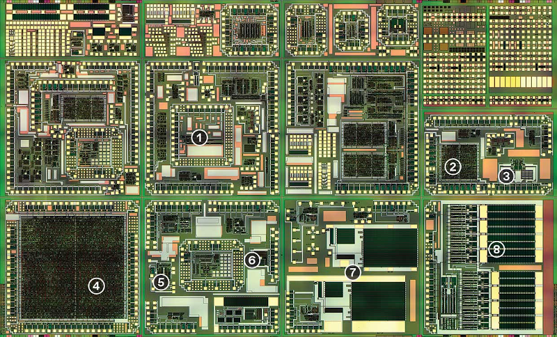 A relevant stock photo of silicon carbide chips in a typical setting.