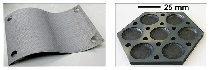 A relevant stock photo of silicon carbide composites in a typical setting.