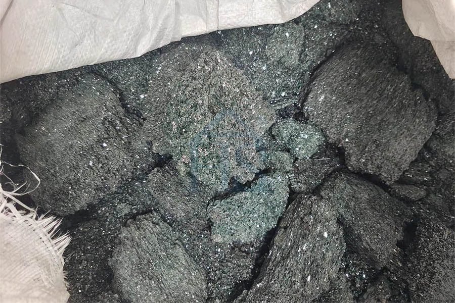 Illustrative example of silicon carbide crystal from Google Search