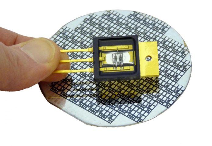 A relevant stock photo of silicon carbide electronics in a typical setting.