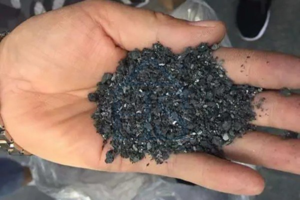 Illustrative example of silicon carbide grit bulk from Google Search