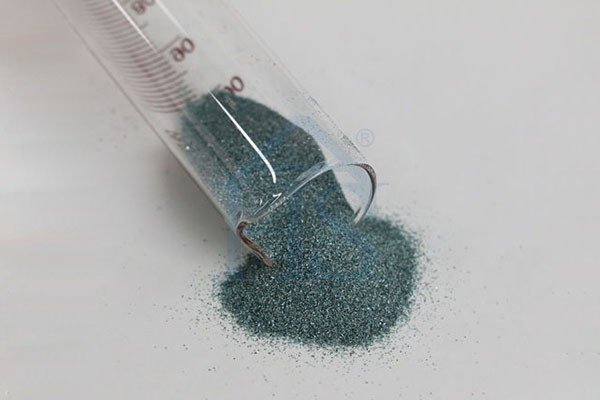 A relevant stock photo of silicon carbide grits in a typical setting.