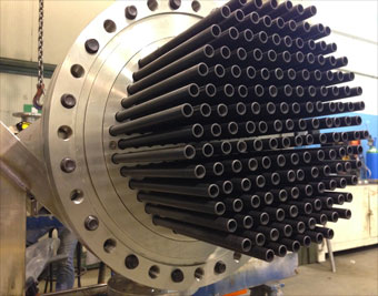 Illustrative example of silicon carbide heat exchanger from Google Search