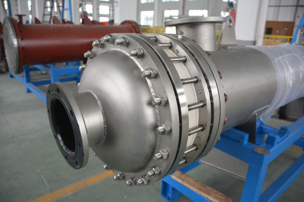 Illustrative example of silicon carbide heat exchanger from Google Search
