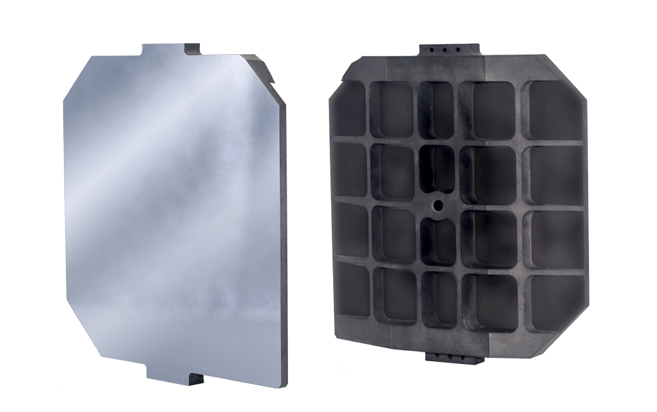 A relevant stock photo of silicon carbide mirror in a typical setting.