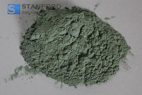 A relevant stock photo of silicon carbide powder uses in a typical setting.