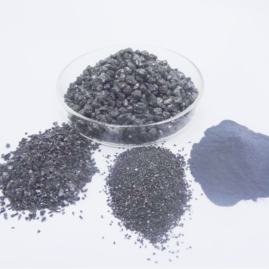 A relevant stock photo of silicon carbide powder uses in a typical setting.